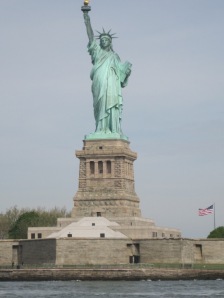 Passing Statue of Liberty
